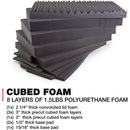 Nanuk Multilayered Cubed Foam Insert for the 963 Case