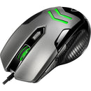 Adesso iMouse X1 Multi-Color 6-Button Gaming Mouse (Silver)