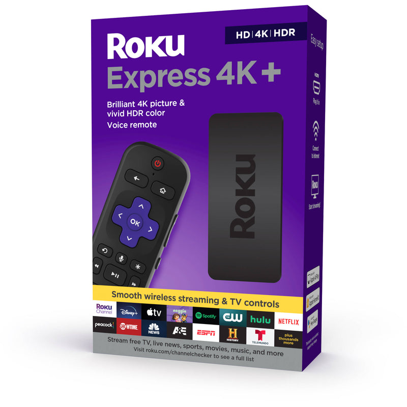 Roku Express 4K+ Streaming Media Player