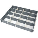 Archival Methods 16-Compartment Object Storage Full-Top Box