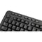 Adesso Antimicrobial Wireless Keyboard Mouse Combo (Black)
