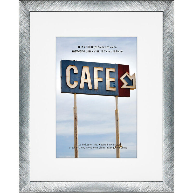 MCS Brushed Aluminum Frame (Gunmetal, 8 x 10")