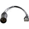 Lex Products DMX5PM-RJ45 DMX 5-Pin Male XLR to Ethernet Adapter (1')