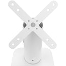 CTA Digital Miniature Single VESA-Compatible Table Mount for POS (White)