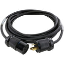 Lex Products NEMA L6-20 Locking Extension Cable (10')