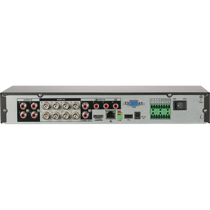 Dahua Technology Pro Series X51C2E4 8-Channel 1080p Pentabrid HD-CVI Mini DVR with 4TB HDD