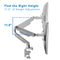 Mount-It! MI-2761 Single Monitor Desk Mount