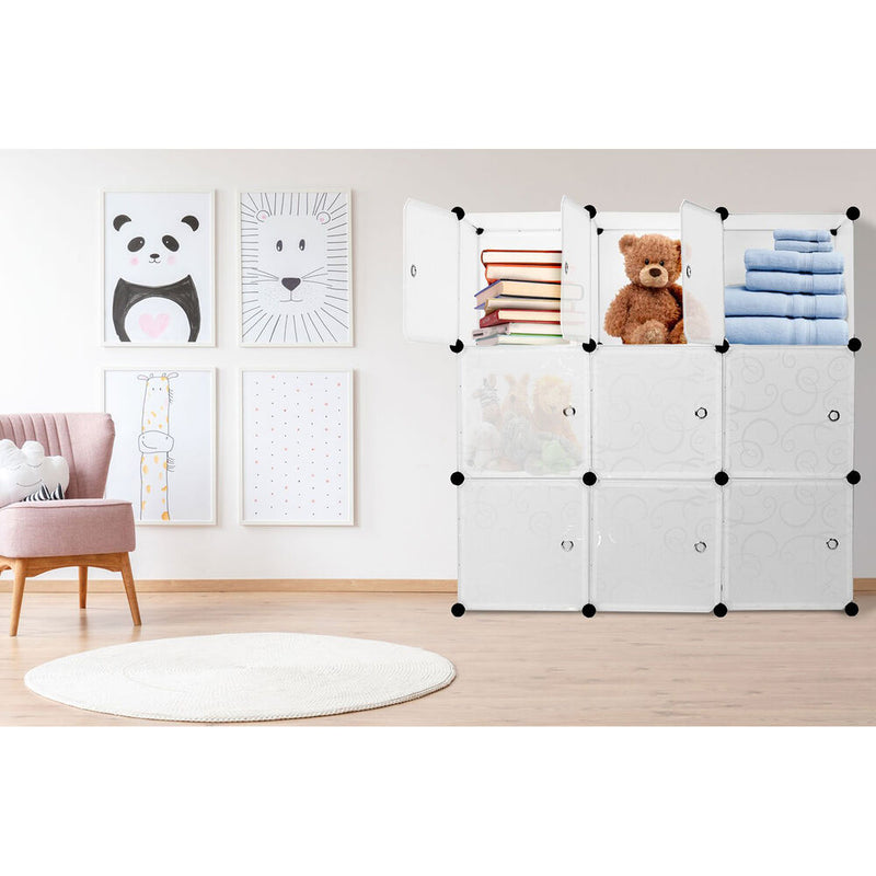 Mount-It! Modular Cube Storage Organizer (Set of 9)