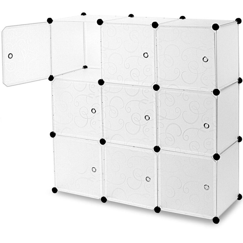 Mount-It! Modular Cube Storage Organizer (Set of 9)