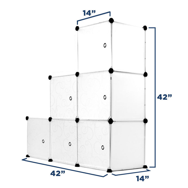 Mount-It! Modular Cube Storage Organizer (Set of 12)