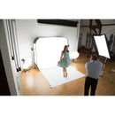 Manfrotto 7 x 8' Super White Vinyl Train for the HiLite