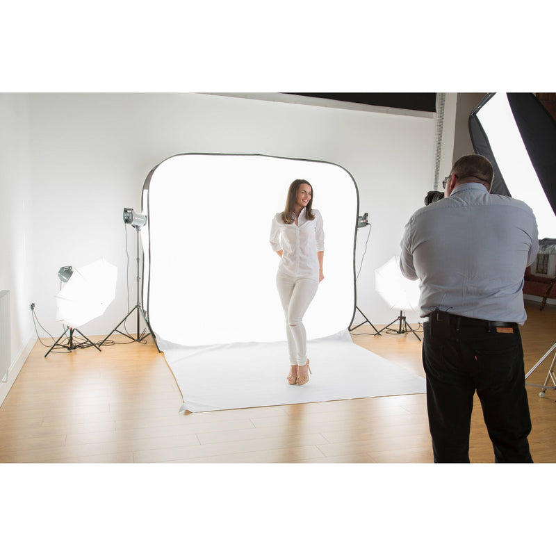 Manfrotto 7 x 8' Super White Vinyl Train for the HiLite