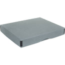Archival Methods Drop-Front Archival Storage Box (Gray, 17.5 x 25.5 x 1.5)