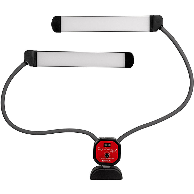 FotodioX Selfie Starlite Stix Tabletop Vlog Light Kit (49.2" Arms)