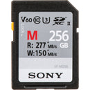 Sony 256GB SF-M UHS-II SDXC Memory Card (2-Pack)
