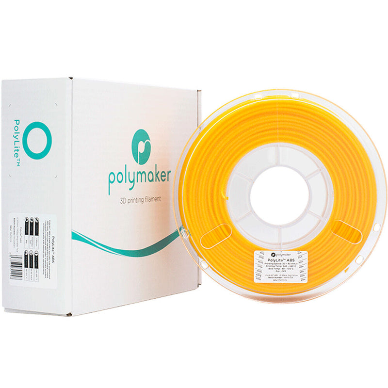 Polymaker PolyLite 2.85mm ABS Filament (1kg, Yellow)