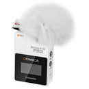 Comica Audio BoomX-D PRO D2 Ultracompact 2-Person Digital Wireless Microphone System/Recorder (2.4 GHz, White)