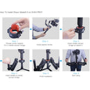 DigitalFoto Solution Limited 4th Axis Spring Dual Handle for DJI RS 2/3/3 Pro & Single-Handle Gimbals