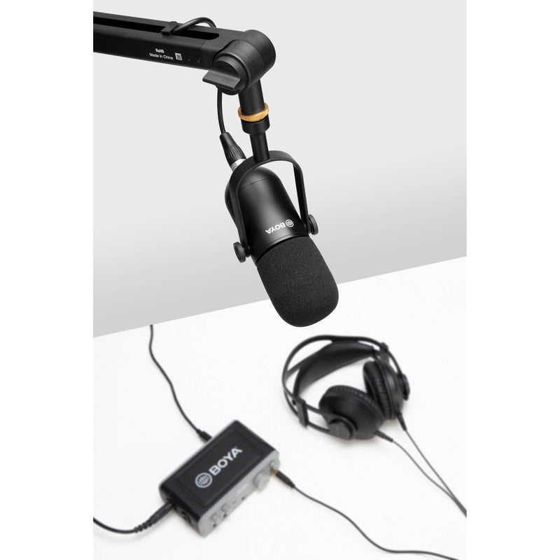 BOYA BY-DM500 Dynamic XLR Podcast Microphone