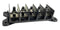 LITTELFUSE FHZ415 Fuse Holder, Automotive Blade, Bolt Down, 400A, 80VDC, 5 Fuses