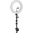 Angler Bi-Color Ring Light Kit with Telescoping Table Stand (18")