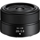 Nikon NIKKOR Z 28mm f/2.8 Lens with 52mm UV Filter Kit
