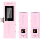 Comica Audio VDLive10 MI Ultracompact 2-Person Digital Wireless Microphone System for Lightning iOS Devices (Pink, 2.4 GHz)
