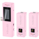 Comica Audio VDLive10 MI Ultracompact 2-Person Digital Wireless Microphone System for Lightning iOS Devices (Pink, 2.4 GHz)