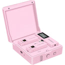 Comica Audio VDLive10 MI Ultracompact 2-Person Digital Wireless Microphone System for Lightning iOS Devices (Pink, 2.4 GHz)