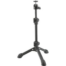 K&M Desktop Camera Stand (Folding Legs, Black)