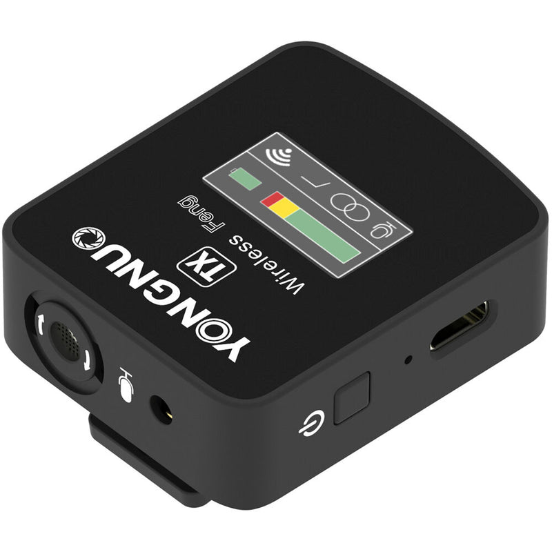 Yongnuo Feng Compact Digital Wireless Microphone System for Cameras & Smartphones (2.4 GHz)