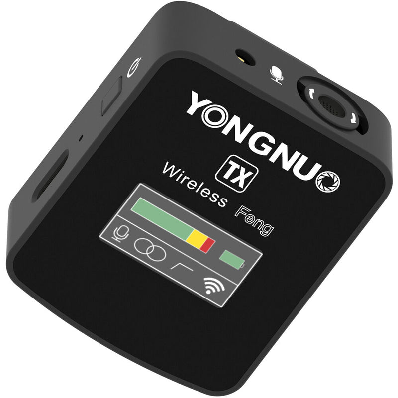 Yongnuo Feng Compact Digital Wireless Microphone System for Cameras & Smartphones (2.4 GHz)