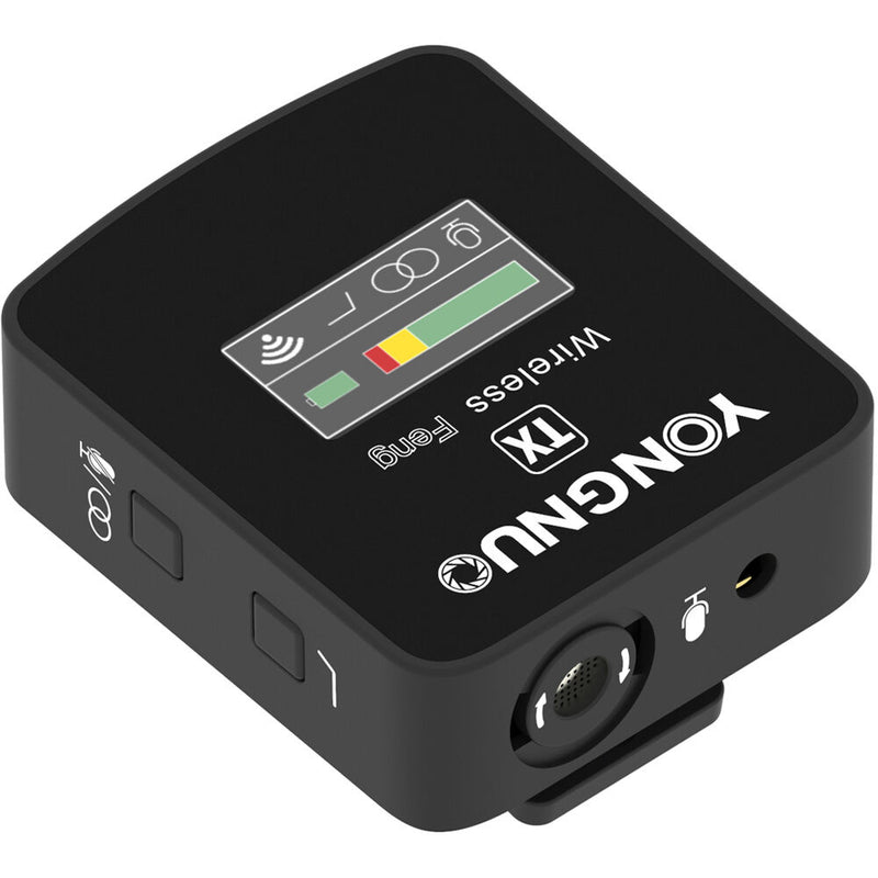 Yongnuo Feng Compact Digital Wireless Microphone System for Cameras & Smartphones (2.4 GHz)