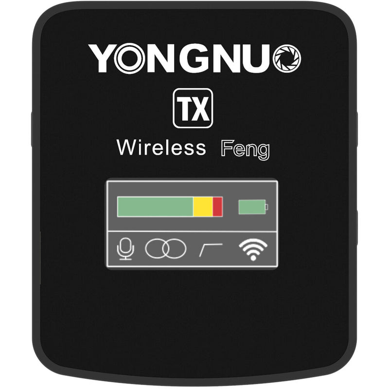 Yongnuo Feng Compact Digital Wireless Microphone System for Cameras & Smartphones (2.4 GHz)