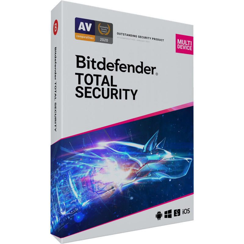Bitdefender Total Security (Download, 5 Devices, 2 Years)