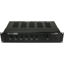 AtlasIED 240W 6-Input Mixer Amplifier, Global Power Supply