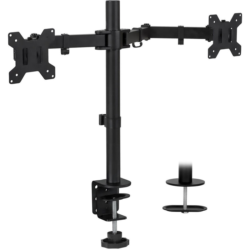 Mount-It! Full Motion Dual Monitor Desk Mount for 13-32" Monitors