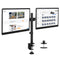 Mount-It! Full Motion Dual Monitor Desk Mount for 13-32" Monitors