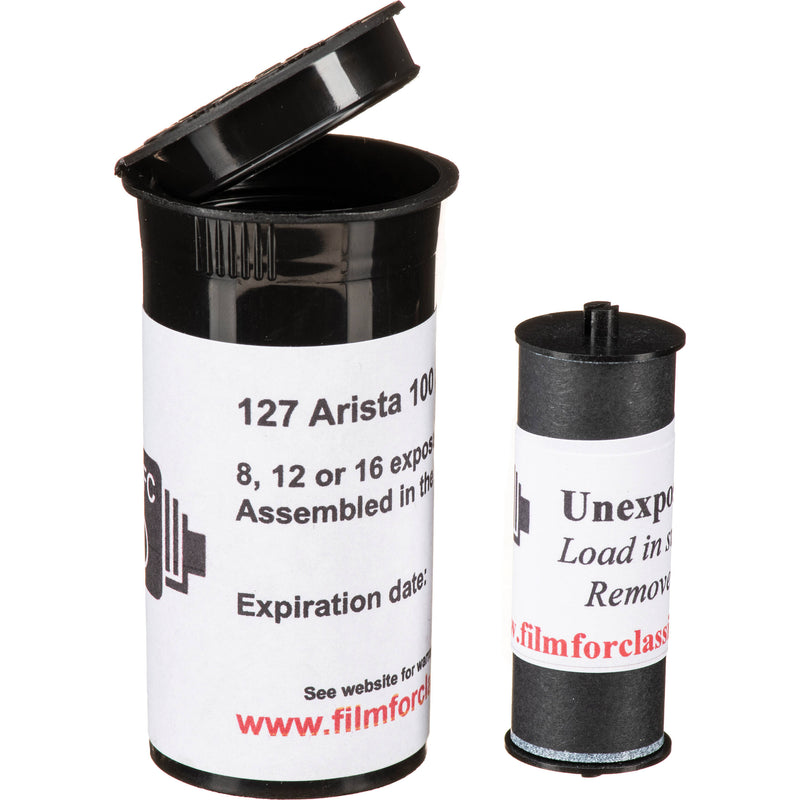 Film for Classics EDU Ultra 100 Black and White Negative Film (127 Roll Film)