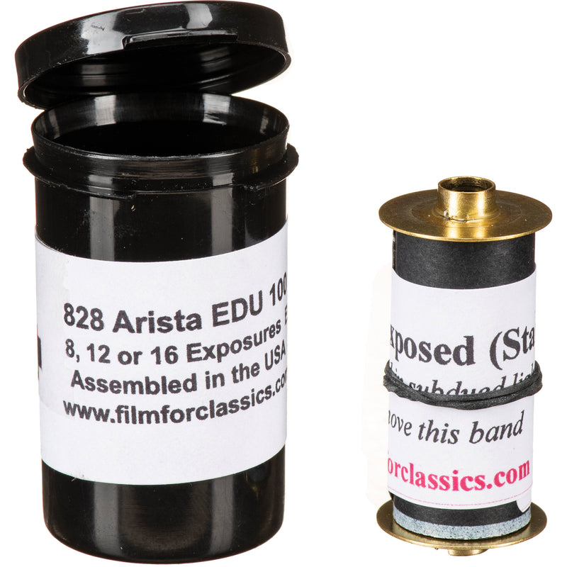 Film for Classics EDU Ultra 100 Black and White Negative Film (828 Roll Film)