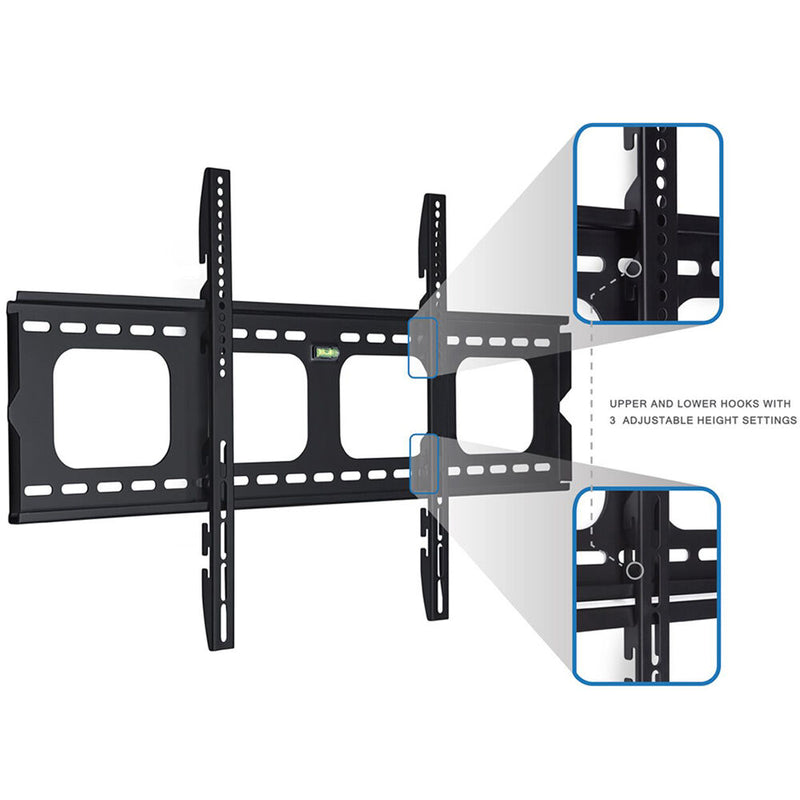 Mount-It! Low Profile Fixed TV Wall Mount for 50-80" TV's