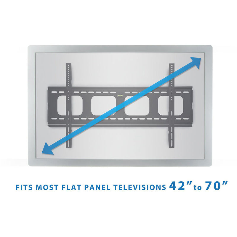 Mount-It! Low Profile Fixed TV Wall Mount for 50-80" TV's