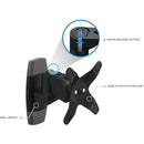 Mount-It! Articulating Monitor Wall Mount (Black)