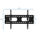 Mount-It! Tilting & Locking Low Profile Wall Mount for 65" Displays