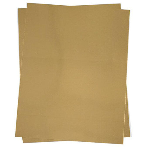 Silhouette Non-Printable Temporary Tattoo Paper (8.5 x 11", 2 Sheets, Gold)