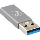 Pearstone USB 3.2 Gen 2 Type-C Female to USB Type-A Male Adapter (5-Pack)