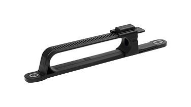 HELLERMANNTYTON 156-02742 Fastener, Pipe Clip, 29 mm, Nylon 6 (Polyamide 6), Glass Fibre Reinforced, Black, 250 mm, 26 mm 4031026624990