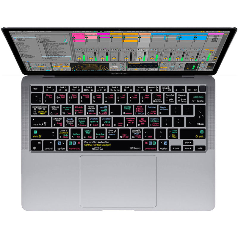 KB Covers Ableton Live Keyboard Cover for 13" MacBook Air (2020 and Later)