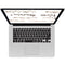 KB Covers Hebrew Keyboard Cover for MacBook Air 13" with M1 or Intel Chips (2020, Black)