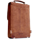 MacCase Premium Leather Vertical Briefcase  (Vintage)